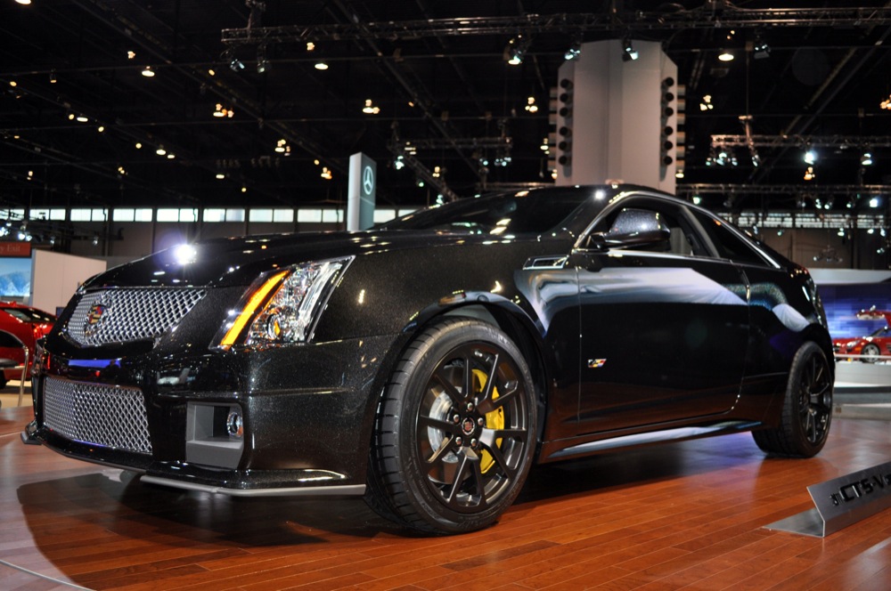 Cadillac Coupe on Chicago 2011  Cadillac Cts V Coupe Black Diamond Edition Is