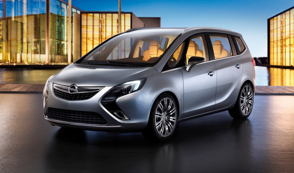 toediening Maak een bed Regenachtig Opel/Vauxhall Zafira Tourer Concept Revealed Before Geneva | GM Authority