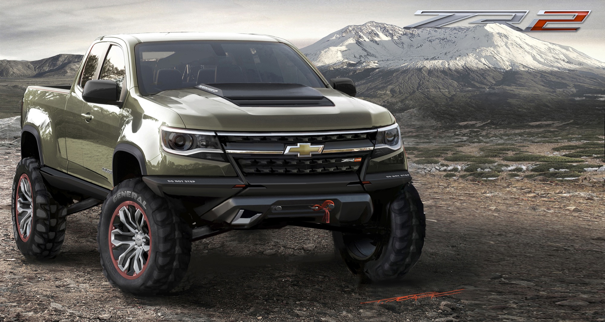 2015 Chevrolet Colorado Zr2 Concept Gm Authority