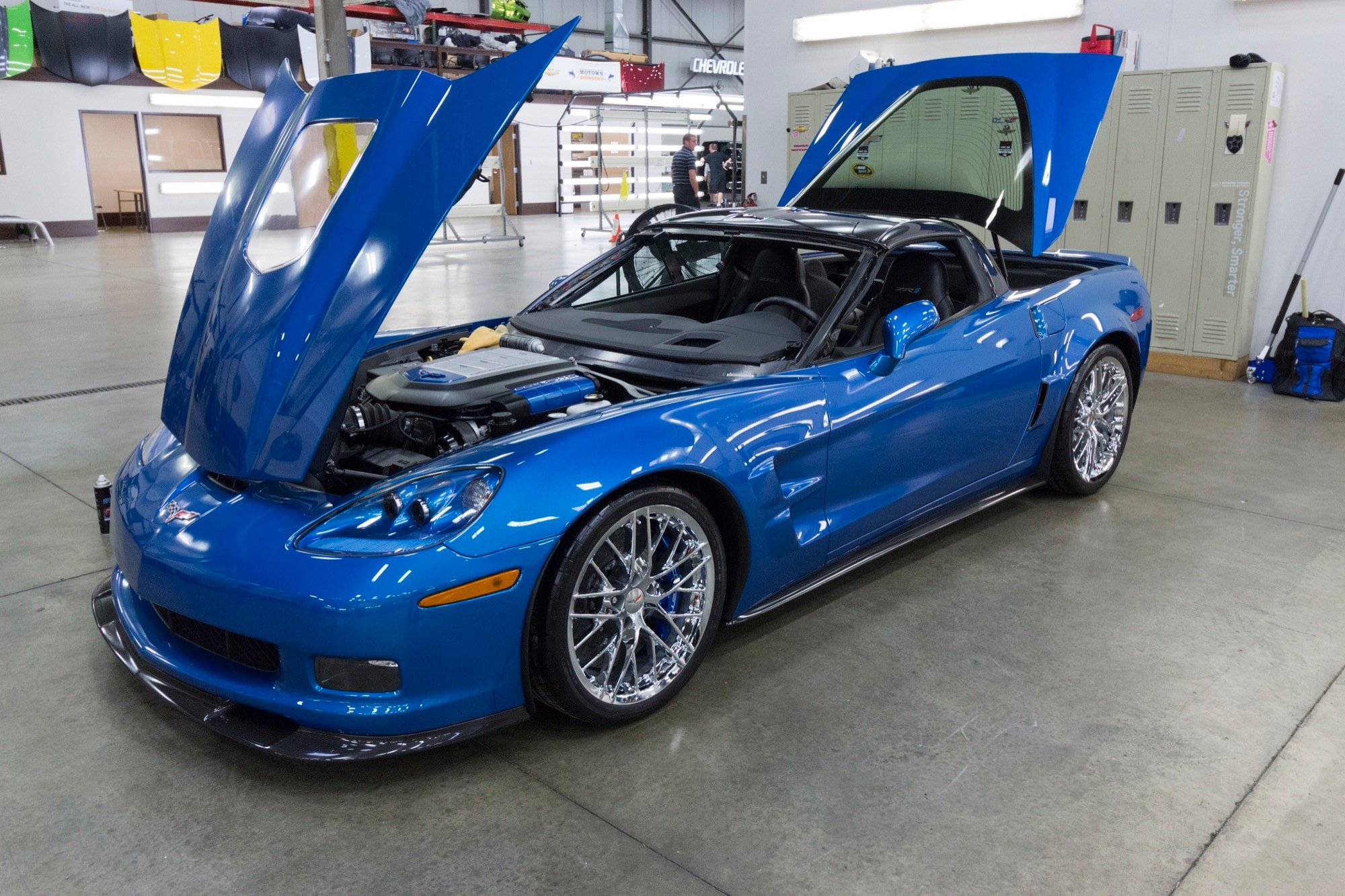 Sinkhole 2009 Chevrolet Corvette ZR1 "Blue Devil" Prototype Restored ...