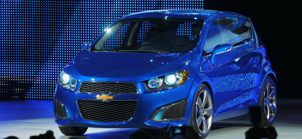 Chevrolet Aveo RS at Detroit motor show 2010