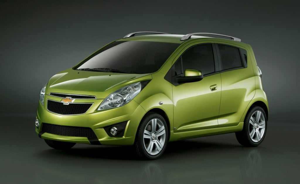 2012 Chevy Spark Safety Rating