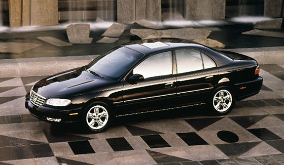 1997 Cadillac Catera was a rebadged Opel Omega