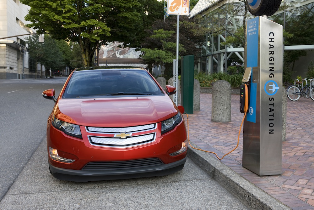 Chevy Volt Red