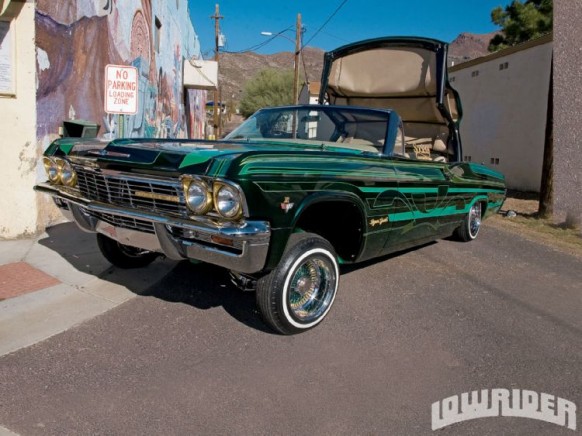 And The Candyman SixtyFive Is A'Sick' Lowrider Impala