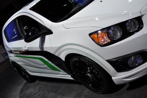 It appears to be yet another appearance package of the Chevy Sonic ZSpec 