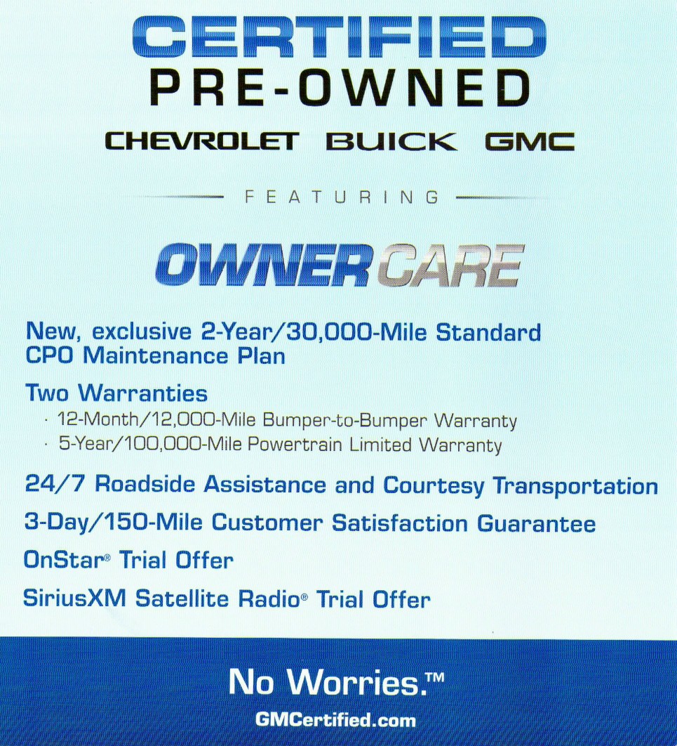 what-does-the-gm-certified-pre-owned-program-offer-gm-authority