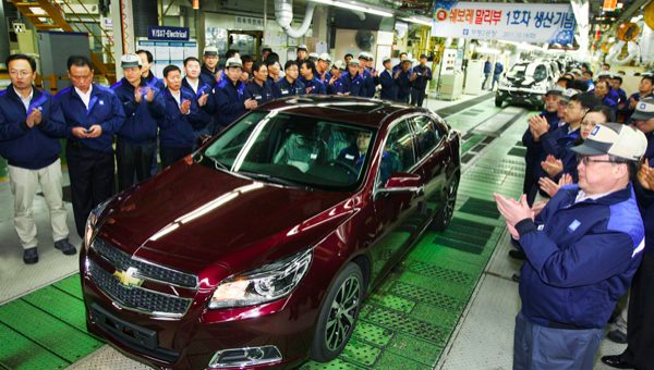 Chevrolet Malibu production - South Korea