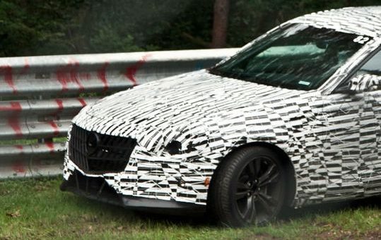 Cadillac CTS Test Mule Crash