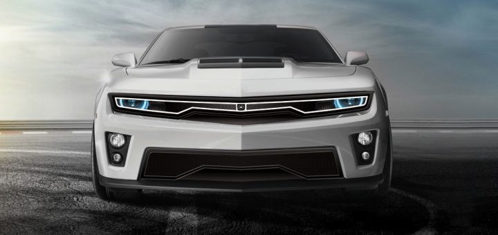 DJ Grilles Predator Hidden Headlight Grille