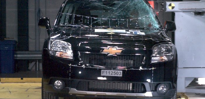 2011 Chevrolet Orlando - Crash Test - Euro NCAP