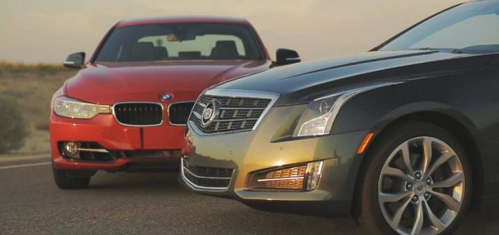 Cadillac ATS vs BMW 328i video