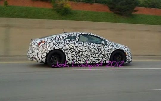 Cadillac ELR Camo Spied
