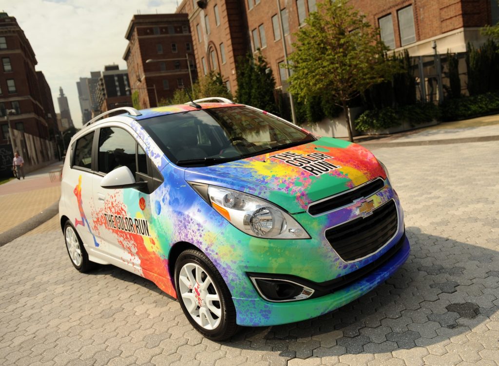 Chevy Spark Is The Official Pace Car For The Color Run ...