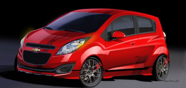 SEMA 2012: Chevy Spark Z-Spec Has Attitude | GM Authority SEMA 2012: Chevy Spark Z-Spec Has Attitude | GM Authority
