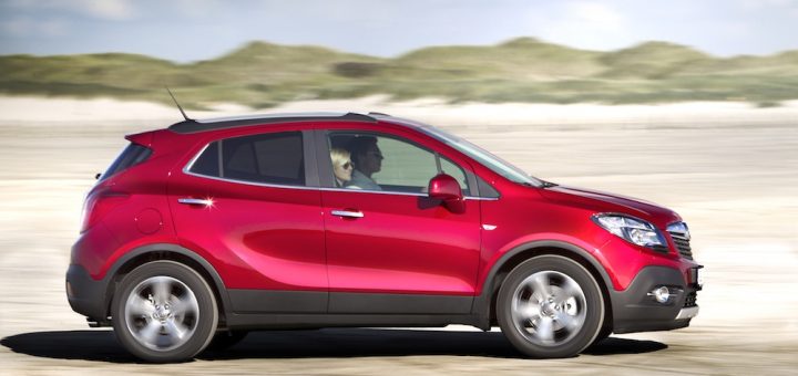 2013 Opel Mokka - Red on Beach
