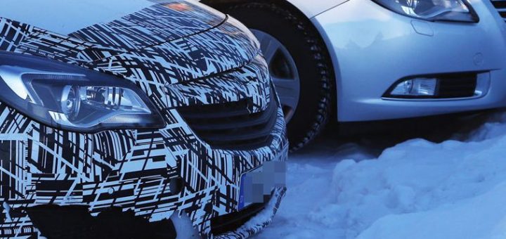 2014 Opel Insignia Spied Winter Testing