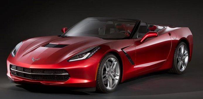 Corvette C7 Stingray Convertible Rendering