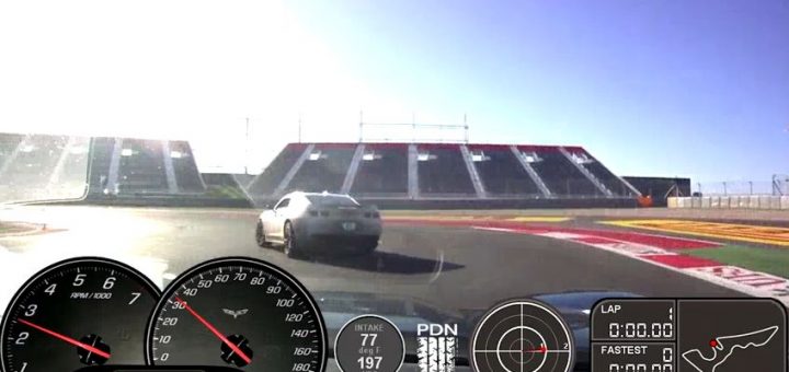 Corvette Camaro ZL1 COTA Lap