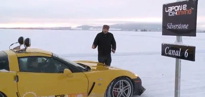 Corvette Z06 Ice Drifting