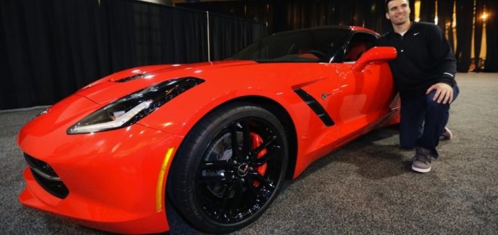 SuperBowl 2013 - Joe Flacco MVP 2013 Corvette