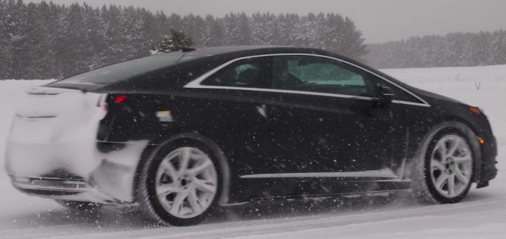 2014 Cadillac ELR Winter Testing Michigan Upper Peninsula