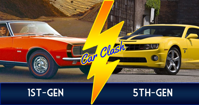 Car Clash: First-Gen Camaro vs. Fifth-Gen Camaro  GM Authority