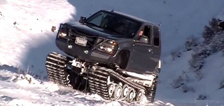 Chevrolet Colorado On Caterpillar Tracks | GM Authority Chevrolet Colorado On Caterpillar Tracks | GM Authority