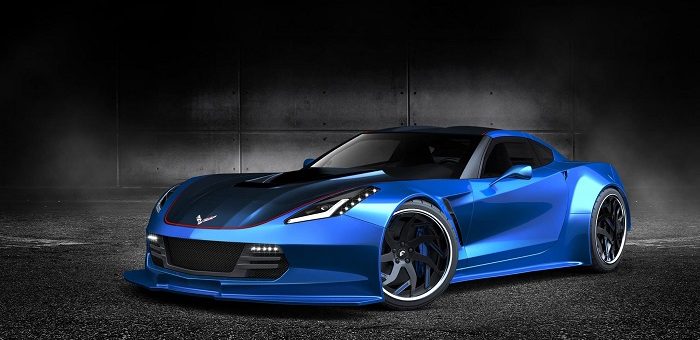 New Widebody Corvette Stingray Rendered For 2014 SEMA Show ... New Widebody Corvette Stingray Rendered For 2014 SEMA Show ...