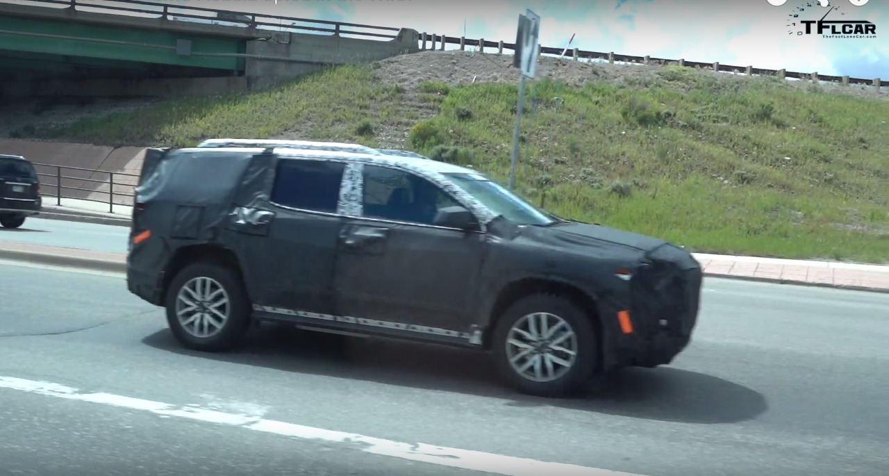 2017 GMC Acadia Spied Inside And Out GM Authority