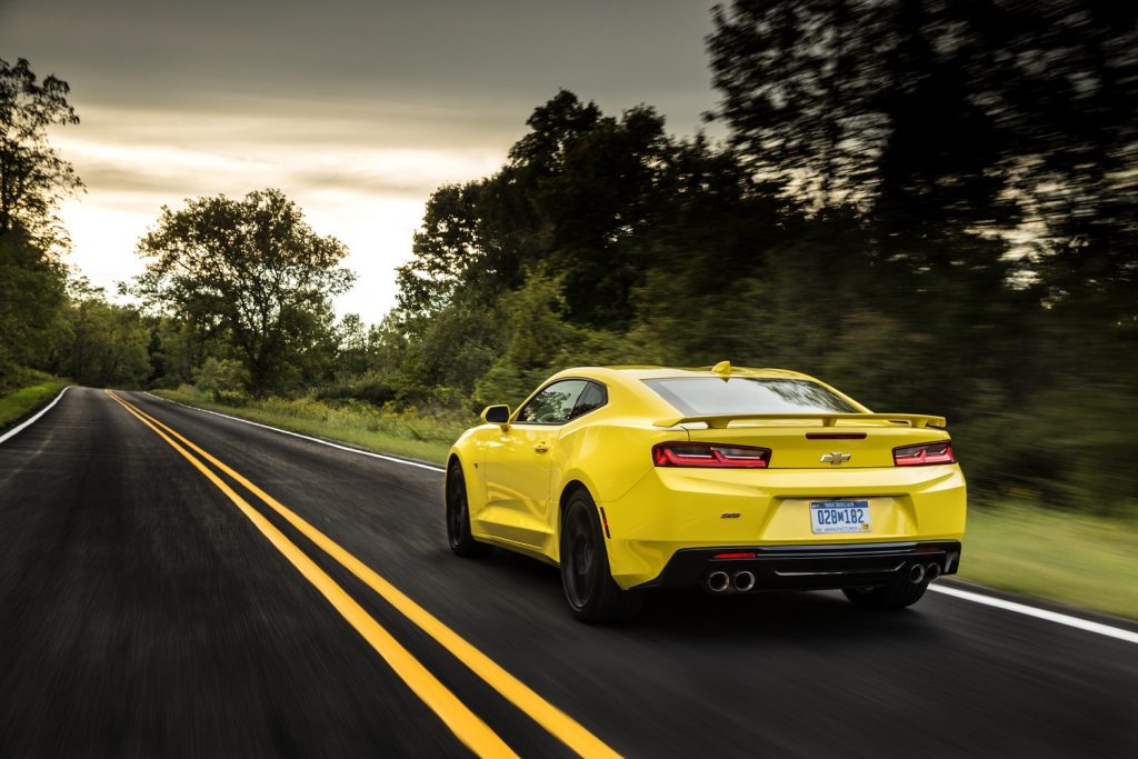 2016 Chevrolet Camaro SS Exterior Yellow 03