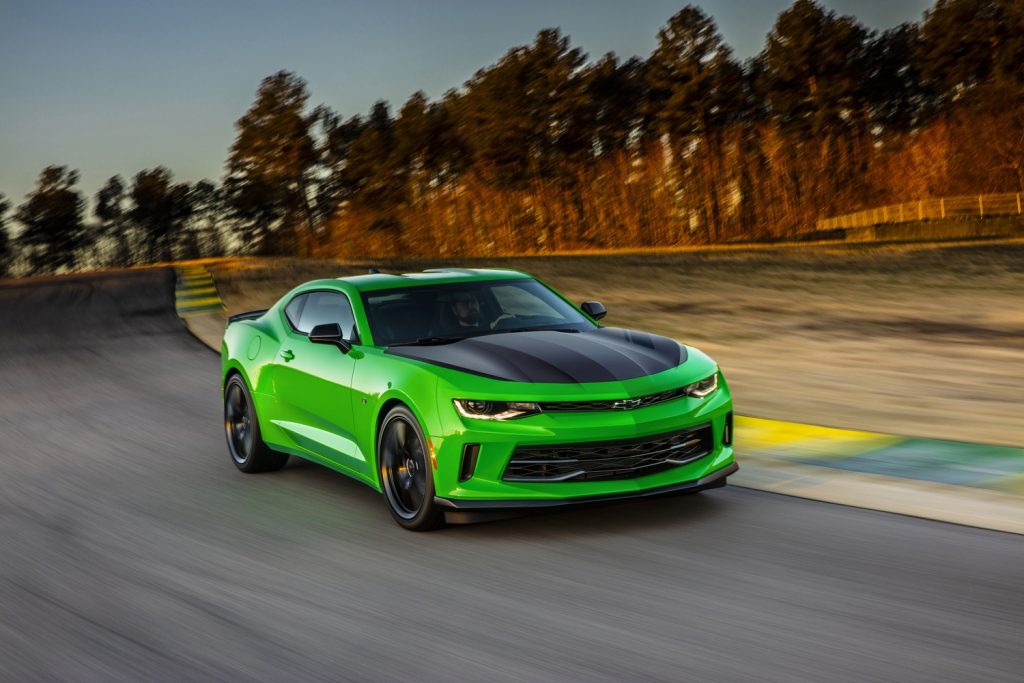 lime green camaro