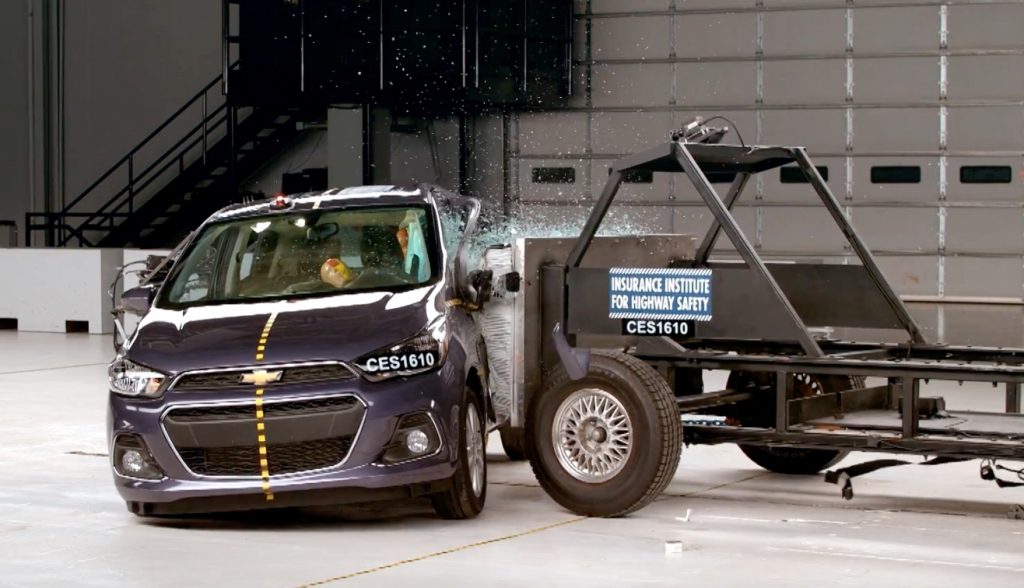 2016 Chevy Spark Side Impact Crash Test GM Authority