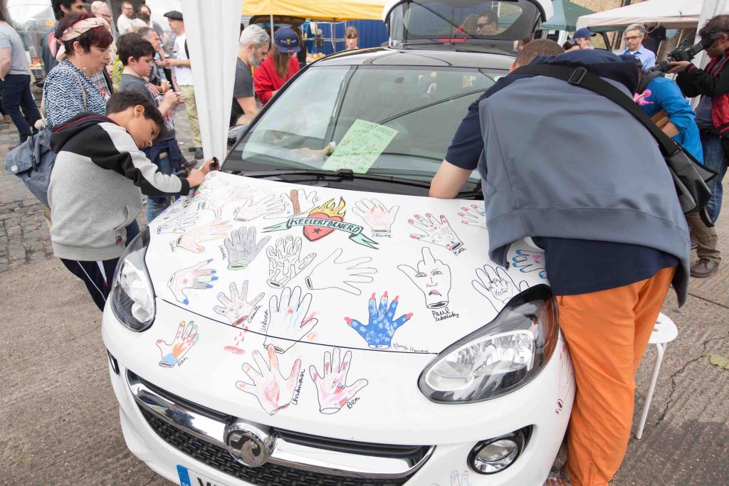 2016 Vauxhall Adam At Vauxhall Art Car Boot Fair