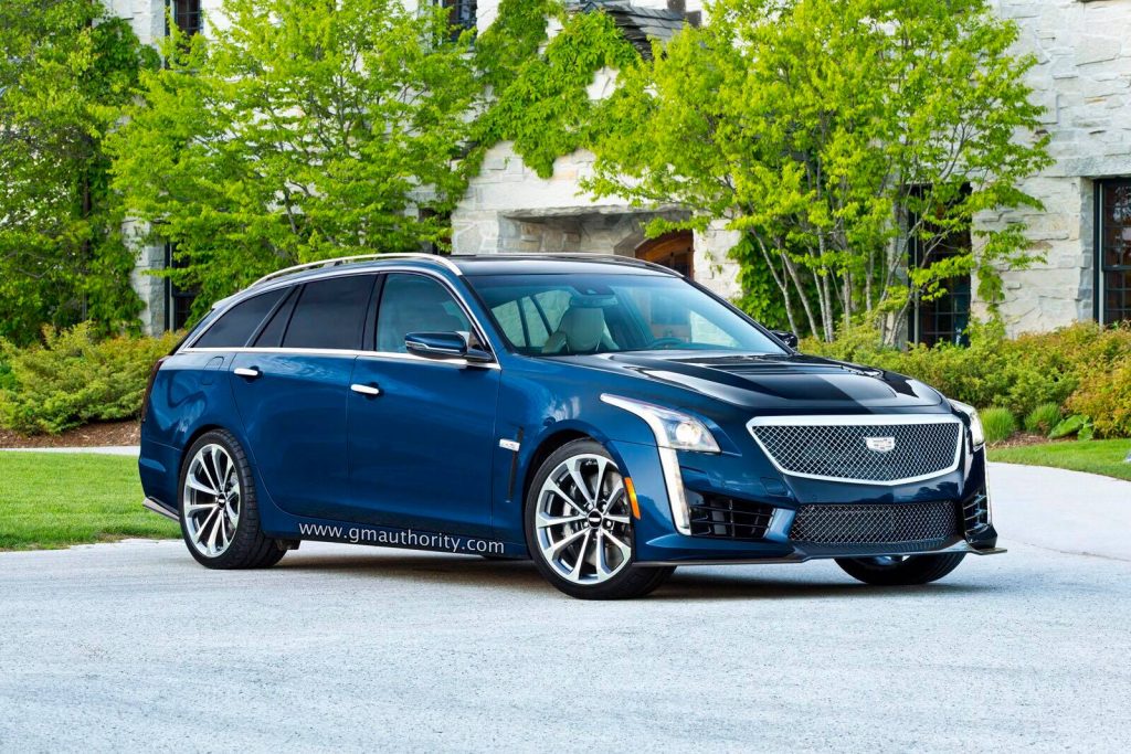 Rendered FiveDoor, Cadillac CTSV Sport Wagon Returns To Fill The