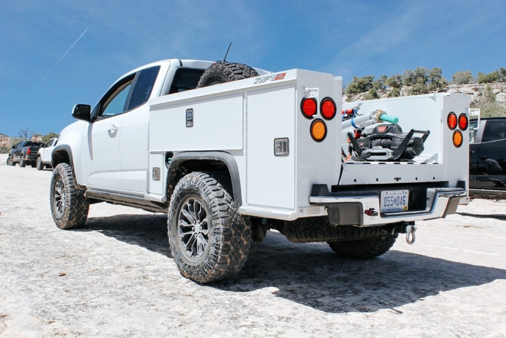 Chevy colorado on sale utility box