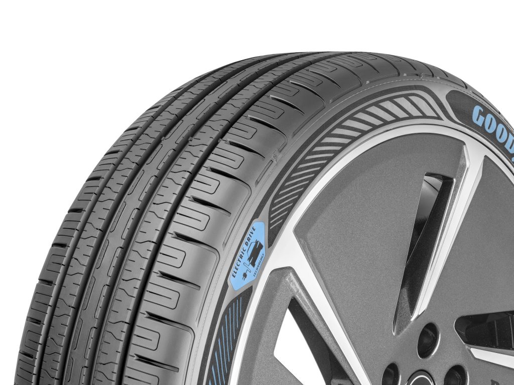 Goodyear Reveals Electric Car Performance Tire GM Authority