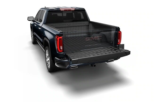 Hayon GMC Sierra 1500 MultiPro 2019 - Accès au portail principal