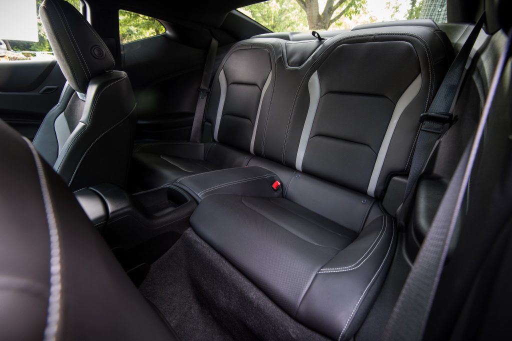 Let S Talk About The Rear Seat In The Sixth Gen Chevy Camaro
