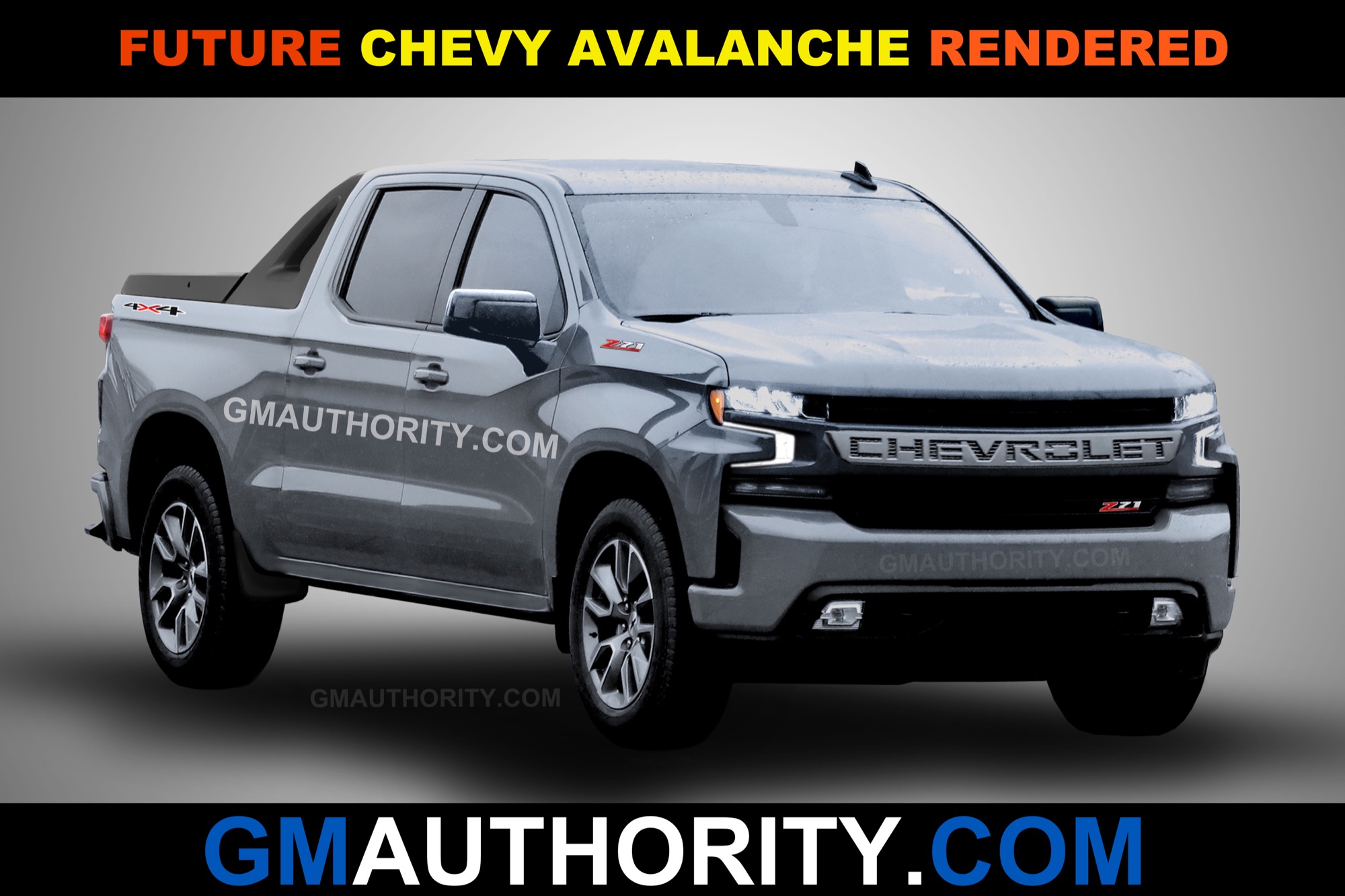 New Renderings Imagine A New Chevy Avalanche Gm Authority