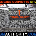Mid-Engine Chevrolet Corvette C8 - spy shots - rear spoiler detail - September 2018 - Germany