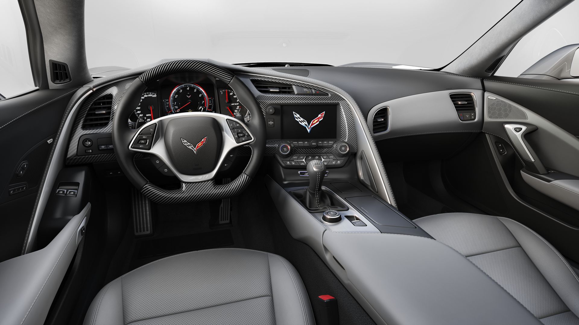 Corvette Zr1 2019 Interior Detroit Auto Show