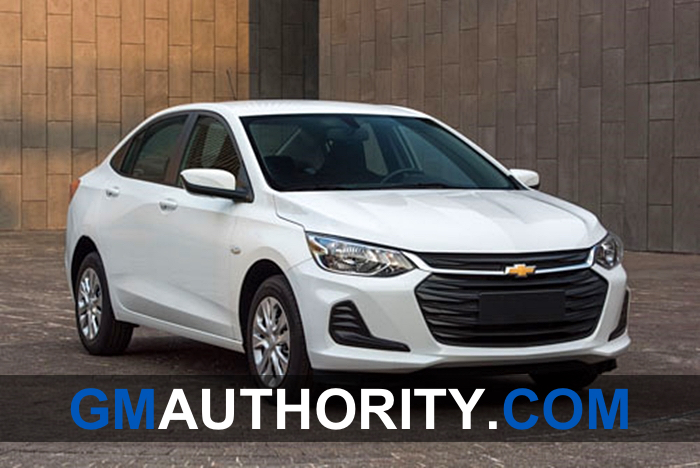 An All-New Chevrolet Onix Sedan Appears In China