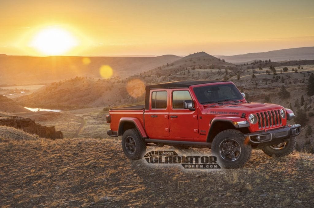 Jeep Gladiator Leaked As New Colorado ZR2 Rival | GM Authority Jeep Gladiator Leaked As New Colorado ZR2 Rival | GM Authority