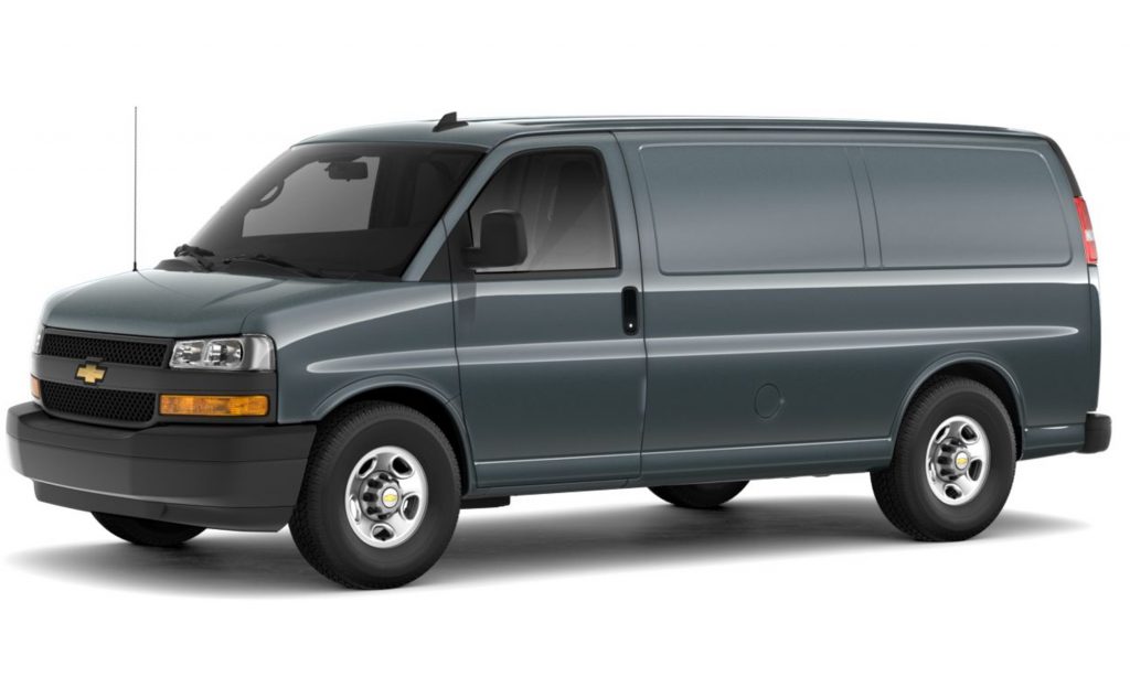 2016 chevy work van