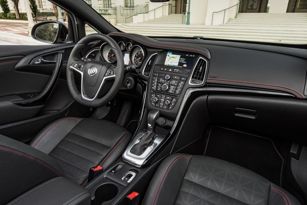 2019 Buick Cascada Convertible Interior 001