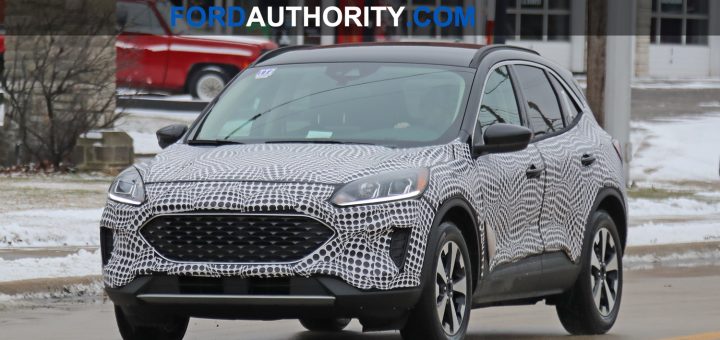 Ford Escape Hybrid Coming How About A Chevy Equinox Gm 2020 Ford Escape Spy Shots Exterior February 2019 001