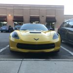 Yellow Chevrolet Corvette Stingray Z51 in Colorado 001