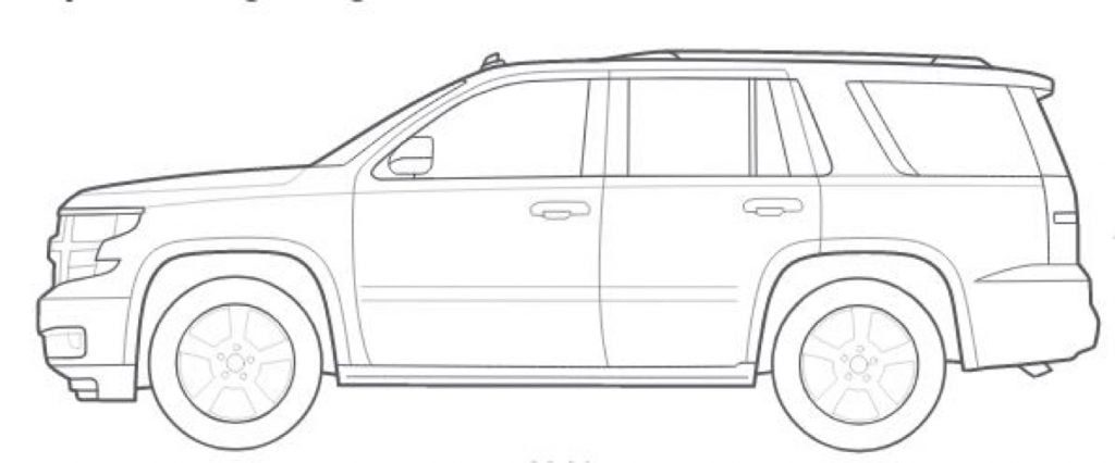 Chevy Suv Pages Coloring Pages