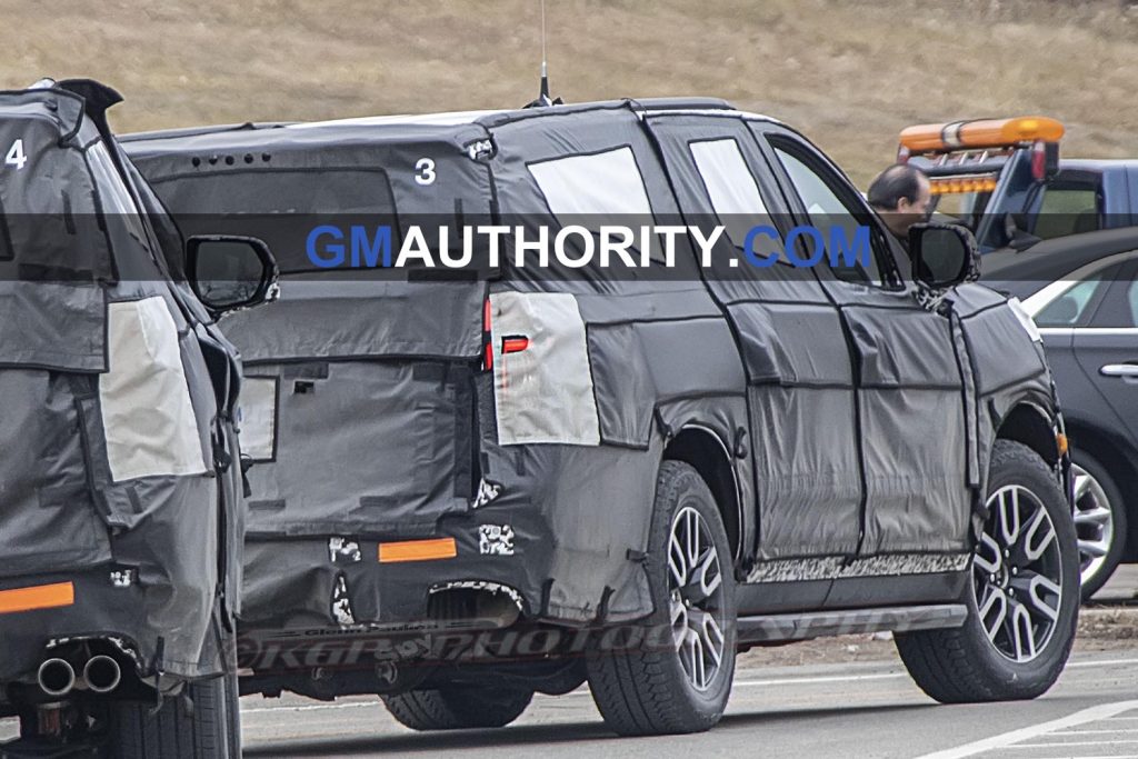 2020 Chevrolet Suburban - Spy Shots - Production Lights - March 2019 009